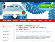 Tablet Screenshot of abrasives1.com